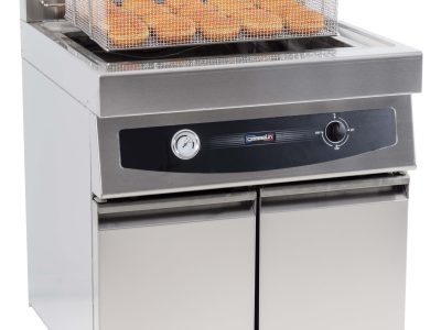 Friteuse à beignets gaz avec soubassement 35 litres