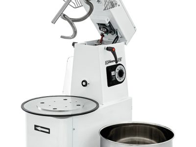 Pétrin à spirale tête relevable et cuve amovible 25Kg