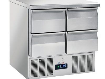 Saladette 4 tiroirs GN 1/1