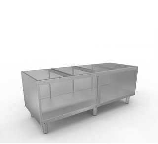 SOUBASSEMENT BAIE LIBRE - LARG 1600 MM