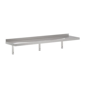 400 étagère muraleS EN INOX 2000 INCL. CONSOLES