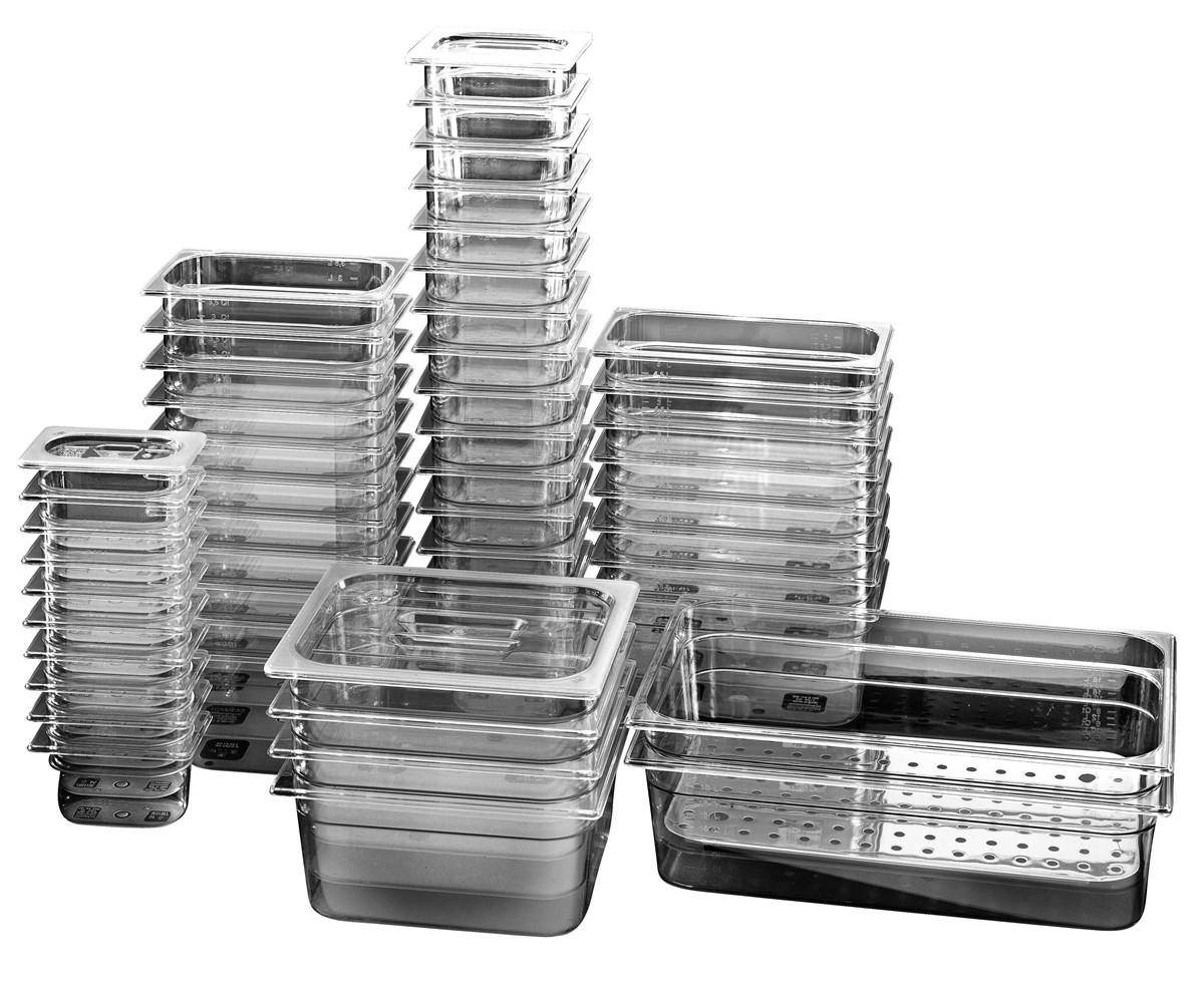 GN RÉCIPIENT POLYCARBONATE 1/4GN-65MM