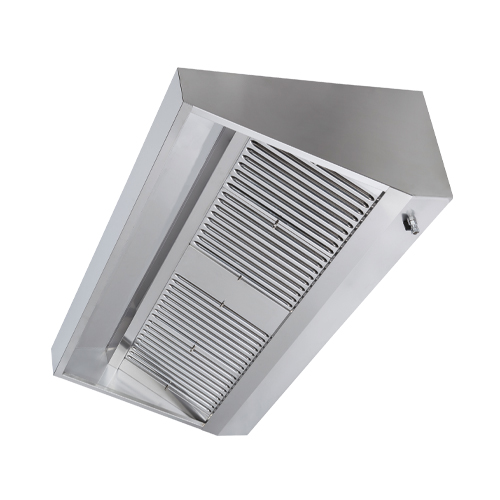 HOTTE DYNAMIQUE PROF 900 CASQUETTE OBLIQUE V8/9T LONG: 2000 NB DE FILTRES: 4 (400 x 500) //DEBIT: 2200 m3/h VARIATEUR NON INCLUS COMPTABILITE VAR6A