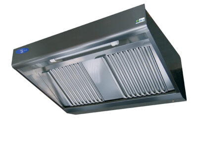 HOTTE DE VENTILATION ENTIÈREMENT ÉQUIPÉE - LONG. 1200 MM