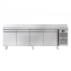 TABLE DE FERMENTATION PROF 800 - 4 PORTES PLEINES - AVEC DOSSERET - NÉGATIVE -20/+35°C